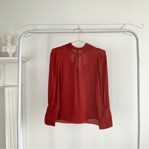 Massimo Dutti Red Blouse - Picture 1 of 5